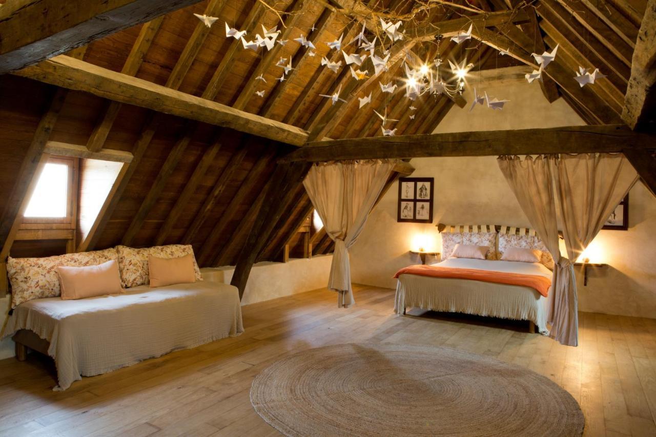 Chateau De Bois Charmant Les Nouillers Eksteriør billede