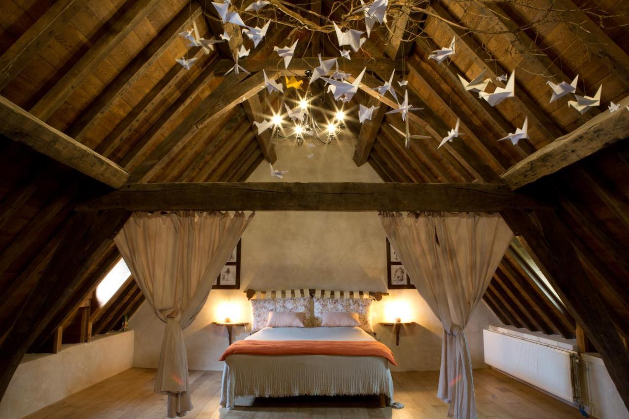 Chateau De Bois Charmant Les Nouillers Eksteriør billede